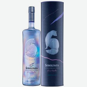 Водка  Соболиная , в тубе, 700 мл