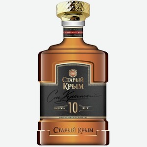 Коньяк  Старый Крым  10-летний, 500 мл