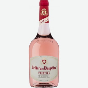 Вино Сельер де Дофин,  Престиж  Розе, Медитерранне, 750 мл, Розовое, Сухое