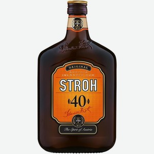 Ром  Штро  40, 500 мл