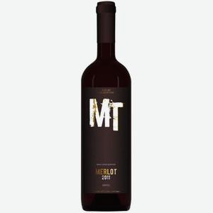Вино Бюрнье,  Коллаборасьон  Мерло, 2011, 2011, 750 мл, Красное, Сухое