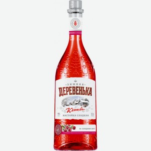 Ликер  Зимняя деревенька  Клюква, настойка сладкая, 500 мл