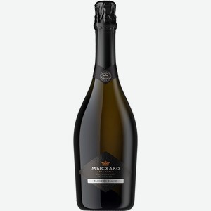 Вино Мысхако, Белое из Белого Брют, 750 мл, Игристое-белое, Сухое