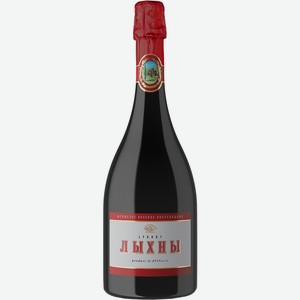 Вино  Лыхны  Красное полусладкое, 750 мл, Игристое-красное, Полусладкое