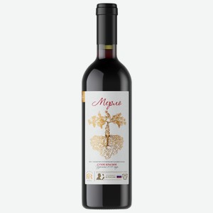 Millstream Вино ЗГУ   Кубань  красное сухое Gunko Winery Мерло , 750 мл