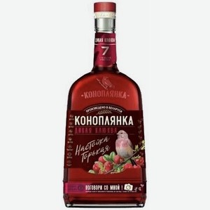 Ликер  Коноплянка  Дикая Клюква, настойка горькая, 500 мл