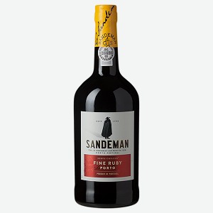 Портвейн Porto Sandeman Fine Ruby, красный, 0,75 л. Португалия