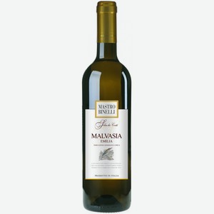 Вино  Мастро Бинелли  Мальвазия, 750 мл, Белое, Полусладкое