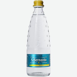 Вода  С.Бернардо  газированная, в стеклянной бутылке, 330 мл