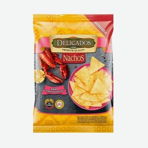Чипсы кукур.  Омар средиземноморский  100г Delicados Начос