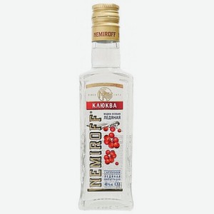 Водка  Немирофф  Клюква Ледяная, 100 мл