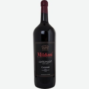 Вино Милдиани, Саперави, 5000 мл, Красное, Сухое
