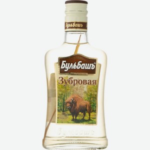 Ликер  Бульбашъ Зубровая , Настойка горькая, 200 мл