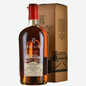 Арманьяк Tresor des Rois 1976 Armagnac AOC (gift box) 40% 0.7 л.