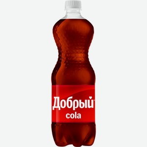 Вода  Добрый  Кола, в пластиковой бутылке, 1000 мл