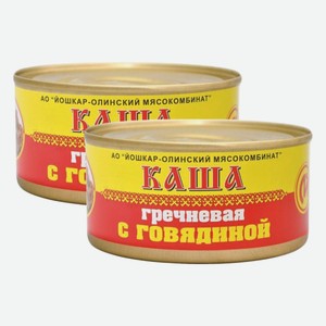 Каша гречневая с говядиной Йошкар-Олинский МК 325 г