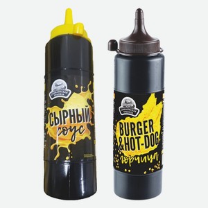 Соус майонезный Сырный, Горчица Burger&hot-dog 250 г
