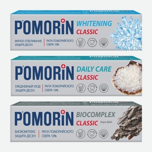 Зубная паста Pomorin Classic в ассортименте 100 мл