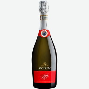 Игристое вино и шампанское Zonin Asti DOCG 7% 0.75 л.