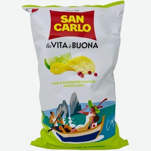 Бакалея Сан Карло,  Пью Густо  со вкусом Лайма и Розового Перца,