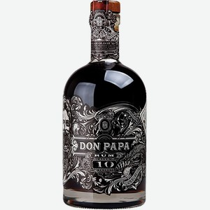Ром Don Papa 10 y.o. (gift box) 43% 0.7 л.
