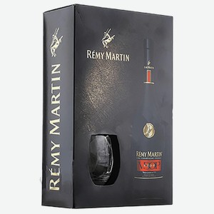 Коньяк Remy Martin Cognac VSOP (gift box with a glass) 40% 0.7 л.