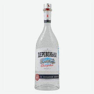 Водка Зимняя Деревенька Солодовая 1 л