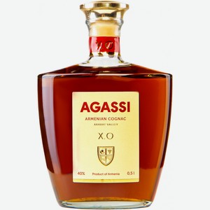 Коньяк  Агасси  Х.О, 500 мл