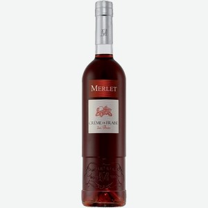 Ликёр Merlet Creme de Fraise des Bois 18% 0.7 л.