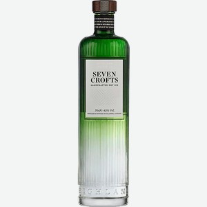 Джин Seven Crofts Handcrafted Dry Gin 43% 0.7 л.