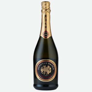 Вино игристое белое полусладкое «Золотая балка» 0.75 л