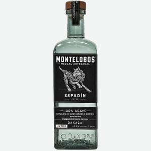 Мескаль Montelobos Artezanal 43.2% 0.7 л.