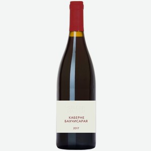 Вино столовое красное сухое СЕЛЛАР МАСТЕР «Каберне Бахчисарая» 2017 0.75 л