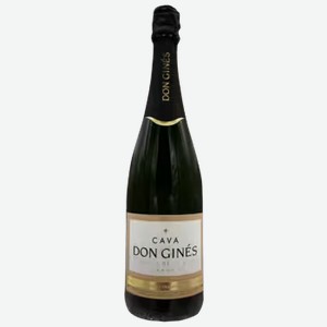 Вино игристое Don Gines Consul de la Vila Cava белое брют 0,75 л