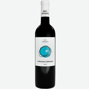 Вино тихое красное сухое столовое ТЗ Усадьба Мангуп КАБЕРНЕ & КАБЕРНЕ 0.75 л