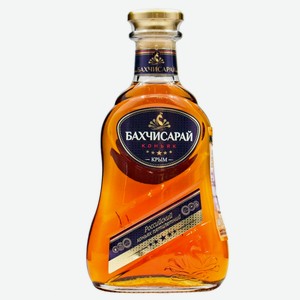 Коньяк Бахчисарай 5-летний 40% 0,5л 0.5 л