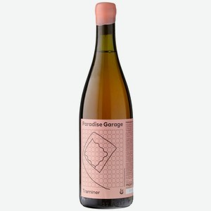 Вино тихое белое сухое ЗГУ Крым Paradise Garage TRAMINER 2021 0.75 л
