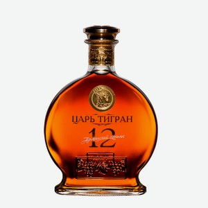 Коньяк марочный КС Царь Тигран 12-летний 40% 0,5л 0.5 л