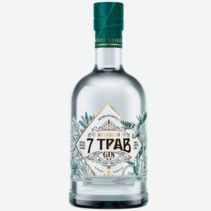 Джин ЗНМП Абрау-Дюрсо 7 ТРАВ 43% 0,5 л