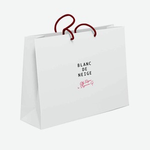 Пакет подарочный Blanc de Neige л