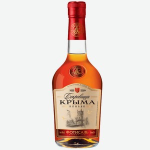 Коньяк Фотисаль СОКРОВИЩА КРЫМА 5-летний 40% 0,5л 0.5 л
