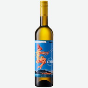 Вино тихое белое полусладкое ЗГУ Крым Alma Valley «ВЕСЕННЕЕ ВИНО» 0.75 л