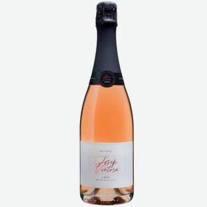 Вино игристое розовое брют Josep Ventosa Cava Brut Rose 0.75 л