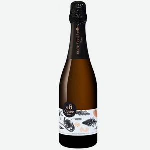 Вино игристое розовое экстра брют Кок т э бэль PINOT NOIR & CHARDONNAY CUVEE №5 0.75 л
