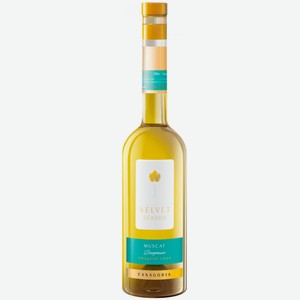 Вино тихое белое сладкое ЗГУ Кубань Фанагория VELVET SEASON МУСКАТ 0.5 л