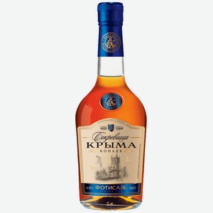 Коньяк Фотисаль СОКРОВИЩА КРЫМА 3-летний 40% 0,5л 0.5 л