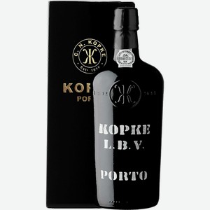 Вино Копке, Лейт Боттлед Винтедж Порто, 2016, в подарочной коробке, 2016, 750 мл, Портвейн, Сладкое