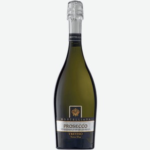 Вино Монтеллиана, Просекко Экстра Драй, 750 мл, Игристое-белое, Сухое