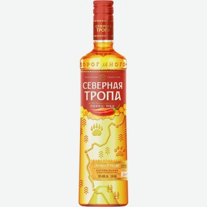 Ликер КВКЗ,  Северная Тропа  Перец и Мед, настойка горькая, 500 мл