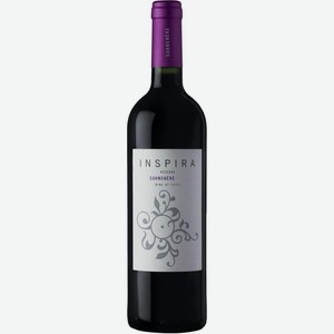Вино  Инспира  Карменере Ресерва, 2017, 2017, 750 мл, Красное, Сухое